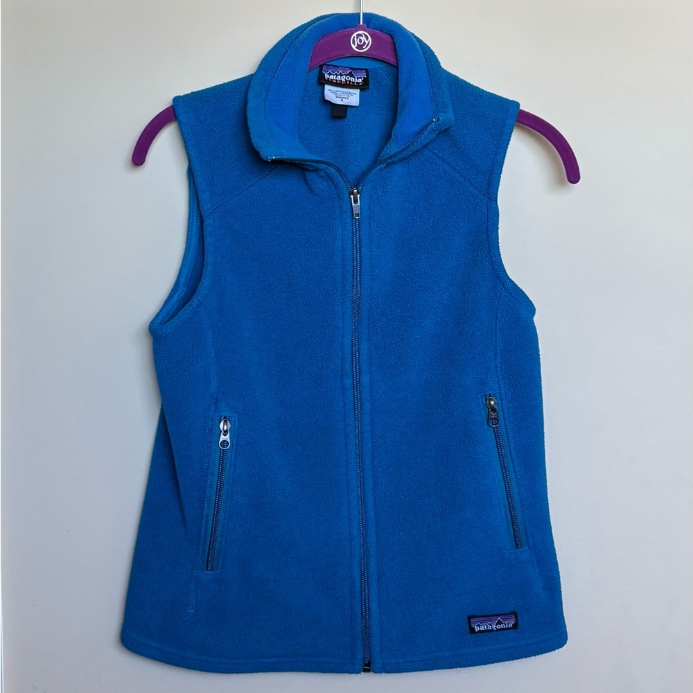 Patagonia Turquoise fleece Vest small